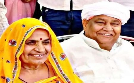 राजस्थान में भाजपा के बहुचर्चित नेता किरोड़ी लाल मीणा ने करवा चौथ पर दिया पत्नी को विशेष उपहार और आमजन को भी दिया संदेश