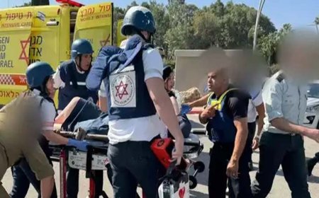 इजरायल पर आतंकी हमले में 40 घायल..!