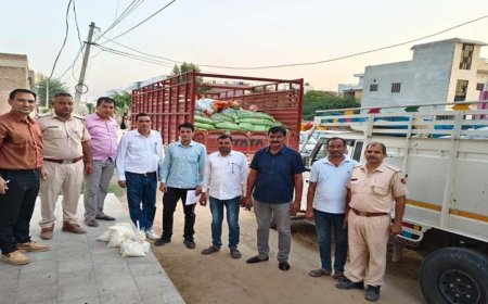 कृषि विभाग की बड़ी कार्यवाही: अवैध गोदाम से नकली डीएपी व अन्य उवर्रक के 305 कट्टों का जखीरा जब्त