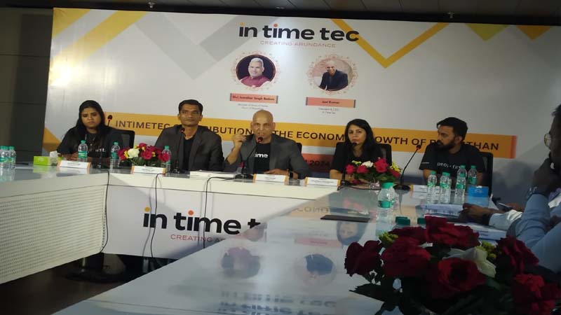 राजस्थान के गौरवः जीत कुमार और संदीप ने अपने पार्टनर्स के साथ जयपुर में इनटाइम टेक का कार्यालय खोला