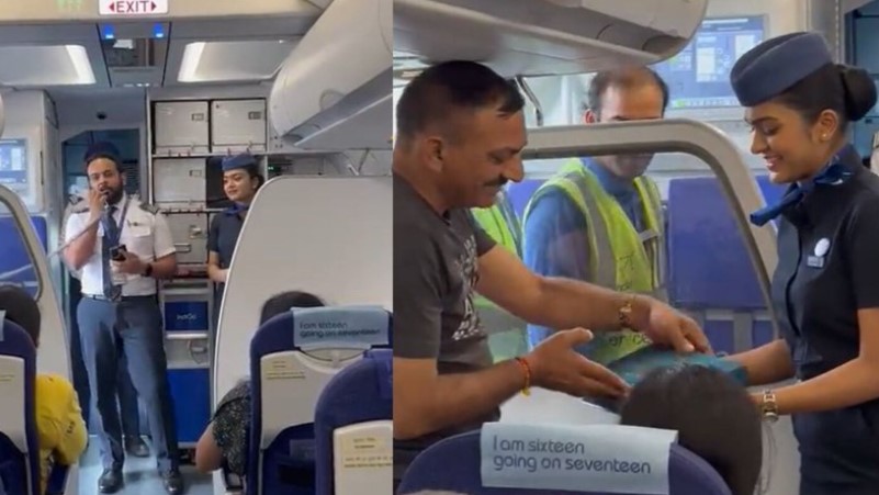 एक नायक के साथ उड़ान: एक जीवित परमवीर चक्र पुरस्कार विजेता! ' :इंडिगो  ने शेयर किया वीडियो