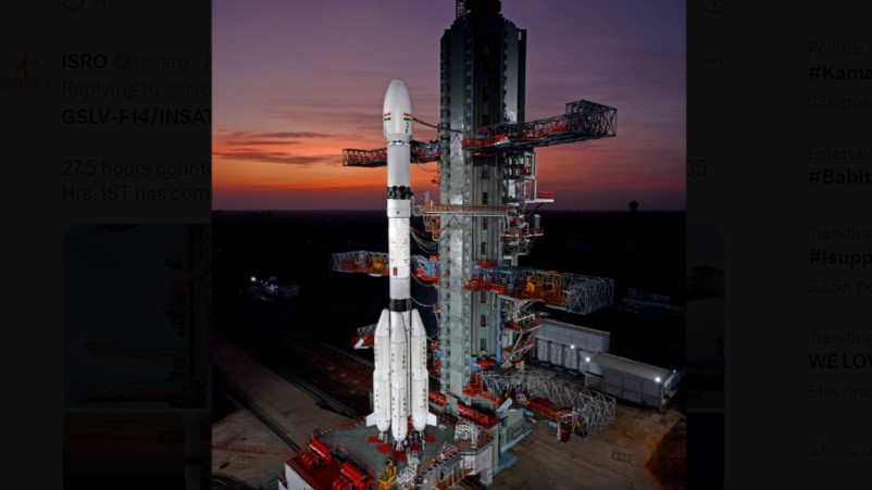 नॉटी बॉय करेगा अच्छे काम.. ISRO ने लांच किया मौसम/आपदाओं से सचेत करने वाला उपग्रह INSAT-3DS, Video