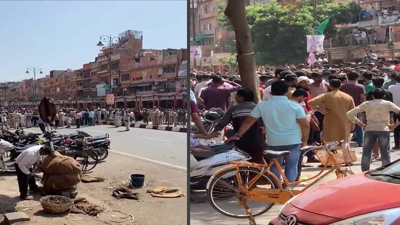 जयपुर में दो दुपहिया वाहनों की टक्कर से विवाद..युवक की पीट-पीटकर हत्या के बाद हंगामा..!