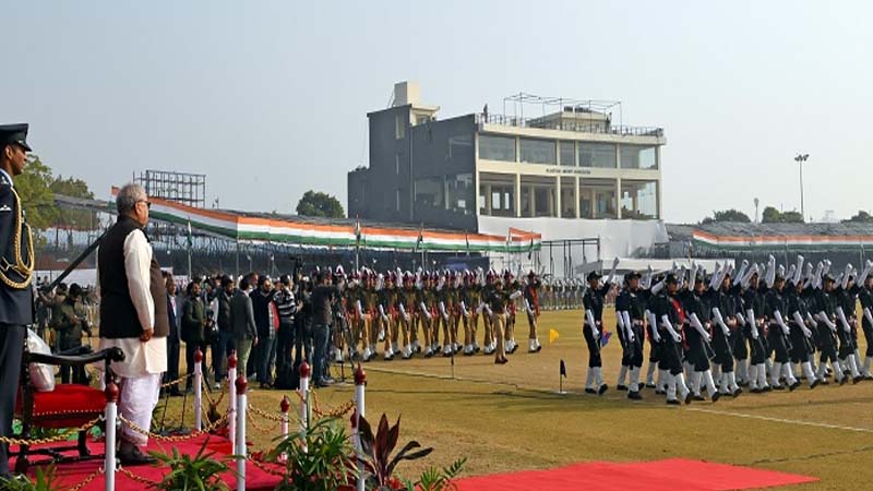 गणतंत्र दिवस-2023: राजस्थान में दिखे संस्कृति के अनूठे रंग, मार्चपास्ट ने मन मोहा