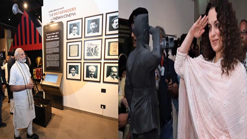 बॉलीवुड अभिनेत्री कंगना रानावत पीएम मोदी को मिली राम जन्मभूमि की मिट्टी को नीलामी में खरीदा और कहा कि नमामि गंगे में यह मेरा छोटा सा सहयोग