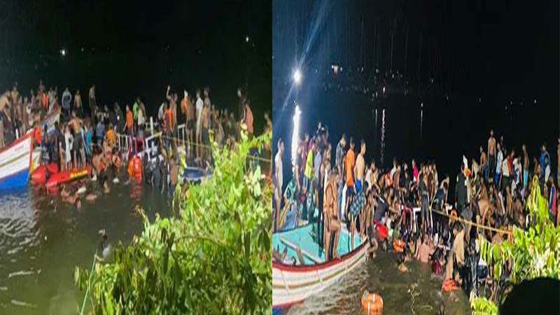 Kerala : केरल के मलप्पुरम जिले में हाउसबोट पानी में डूबने से 21 की मौत, बचाव राहत कार्य अब भी जारी