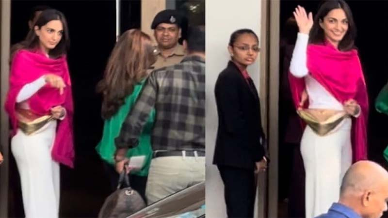  Sid-Kiara Wedding : चेहरे की चमक देखते ही बनती है कियारा की, शादी के चर्चों  के बीच एयरपोर्ट पर स्पॉट हुईं कियारा आडवाणी..!