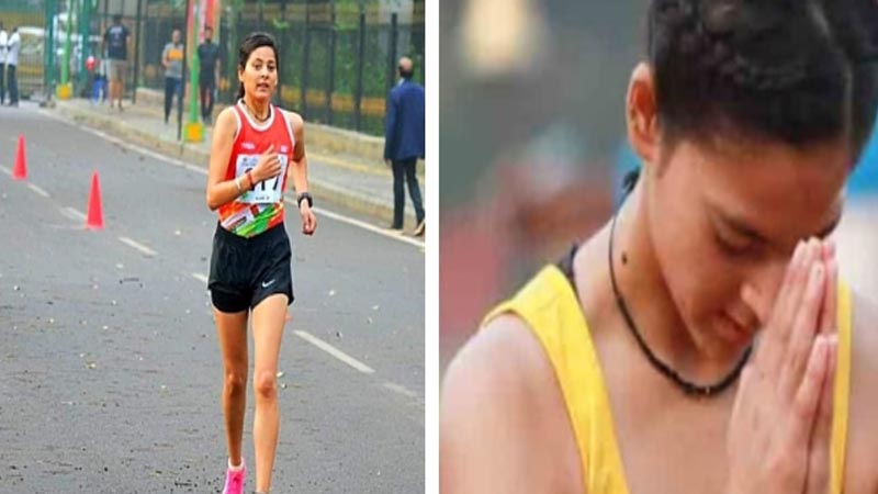 पहाड़ी बाला मानसी नेगी एथलेटिक्स चैंपियनशिप में नया कीर्तिमान रचकर छा गईं भारत में ।