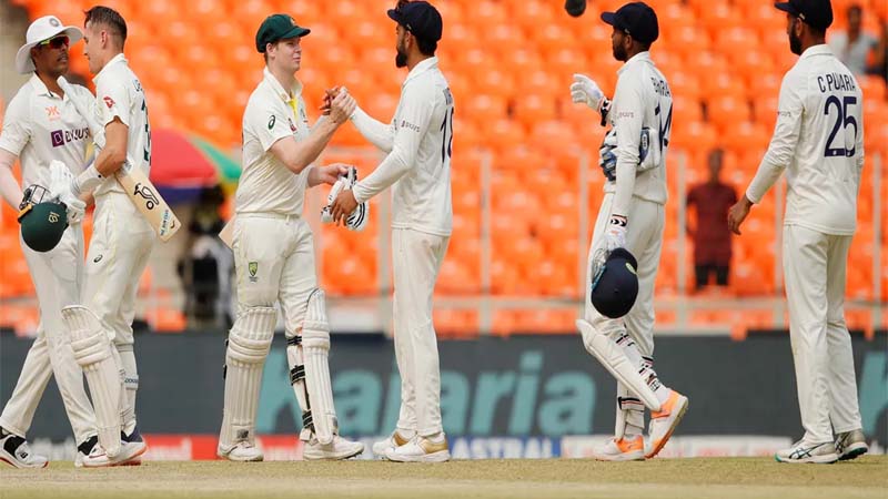 ऑस्ट्रेलिया के साथ चौथा टेस्ट मैच ड्रॉ, अब भारत इंग्लैंड में विश्व टेस्ट चैंपियनशिप का फाइनल खेलेगा..!