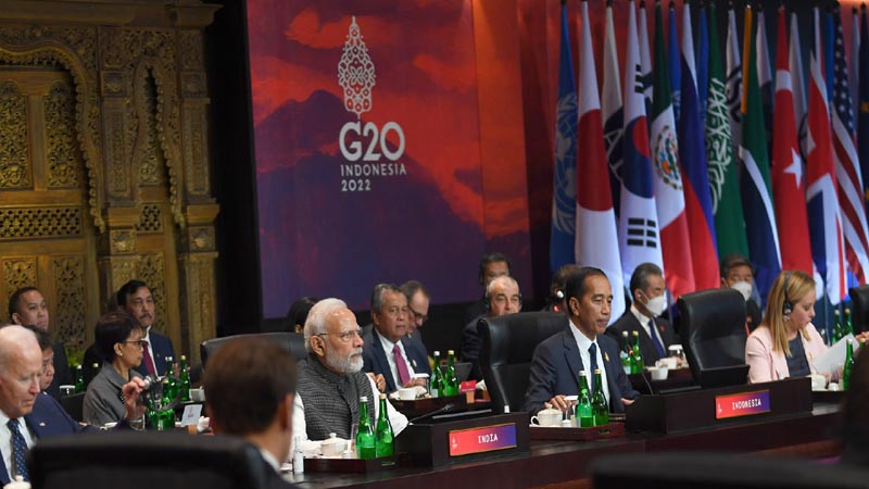 प्रधानमंत्री मोदी ने जी-20 सम्मेलन में युक्रेन-रूस युद्ध पर संयुक्त राष्ट्र की भूमिका को लेकर खूब सुनाया