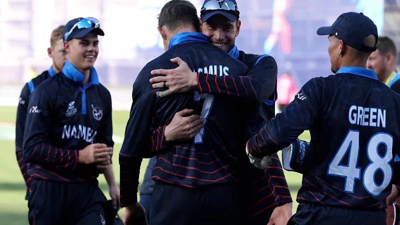 टी-20 वर्ल्डकप क्रिकेट में बड़ा उलटफेर, एशिया कप चैंपियन श्रीलंका नामीबिया से हारी