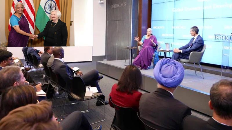 भारत जी-20 समूह की एक वर्ष की अध्यक्षता के दौरान वैश्विक संस्थानों को सुदृढ़ करने को प्राथमिकता देगा:  निर्मला सीतारमण