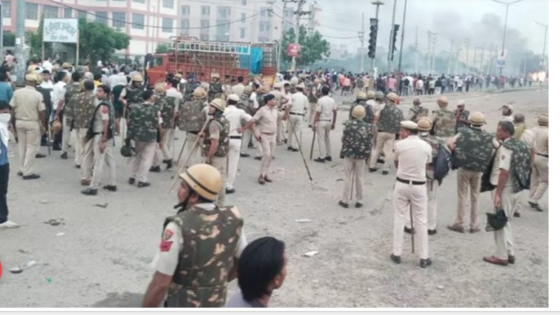 नूह में धार्मिक जुलूस में  हिंसा, 2 होमगार्ड की मौत, 12 घायल , गृह मंत्री अनिल विज ने की शांति की अपील