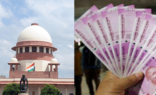 नोटबंदी पर सुप्रीम कोर्ट ने दी केंद्र को क्लीन चिट... 1,000 और 500 के नोटों को बंद करने कि प्रक्रिया में कोई खामी नहीं, सब कुछ कानून के दायरे में किया गया 