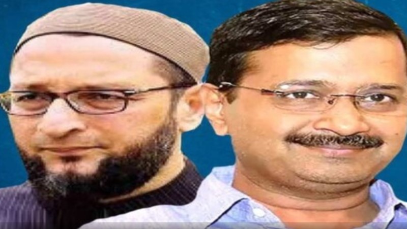 आप' दे रही है संघ के एजेंडे का साथ ',असदुद्दीन ओवैसी ने दी आप के सुंदरकांड ऐलान पर प्रतिक्रिया 