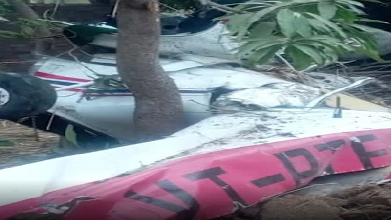 घने कोहरे के कारण रीवा में प्रशिक्षण के दौरान विमान दुर्घटनाग्रस्त, सीनियर पायलट की मौत