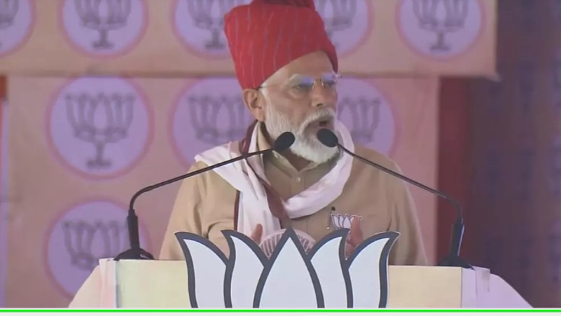 डर के मारे रामनाम नहीं लेते कांग्रेसी, राजस्थान से पीएम मोदी ने कांग्रेस पर ताबड़तोड़ चलाए तीखे बाण