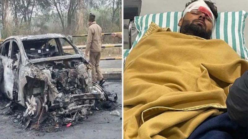 Rishabh Pant : क्रिकेटर ऋषभ पंत  गंभीर रूप से घायल होने परअस्पताल में भर्ती, रुड़की से लौटते हुए कार दुर्घटनाग्रस्त