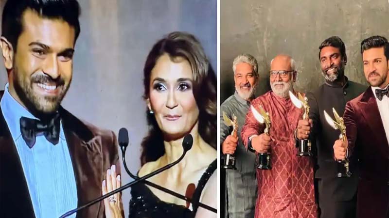 RRR Movie : RRR की टीम अमेरिका में भी गाड़ आयी झंडे, हॉलीवुड क्रिटिक्स अवॉर्ड के तीन अवार्ड किये अपने नाम