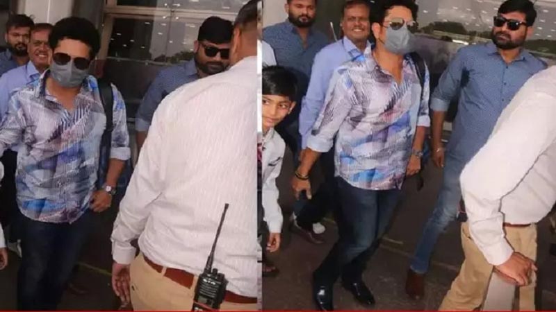 मास्टर ब्लास्टर राजस्थान में...! खुद गाड़ी ड्राइव कर पहुंचे जयपुर से रणथंभौर