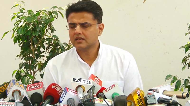 सचिन पायलट ने फिर भरी बगावत की उड़ान..राजस्थान में गर्माई कांग्रेस की अंदरूनी सियासत