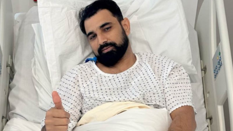 मोहम्मद शमी ने लंदन में कराई एड़ी की सर्जरी , पीएम मोदी ने बढ़ाया हौसला