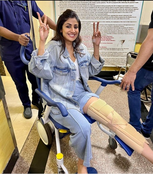 फाइट सीन में घायल हुईं शिल्पा शेट्टी, टूटा पैर