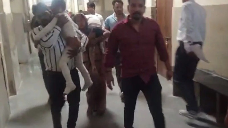 शिव बारात के दौरान हादसा: कोटा में करंट से कई बच्चे झुलसे