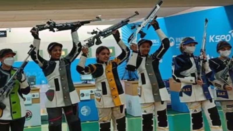 छा रहे हैं भारत के युवा होनहार पिस्टल निशानेबाज, एशियाई एयरगन चैंपियनशिप में 22 स्वर्ण के साथ जीते अब तक कुल  34 पदक !