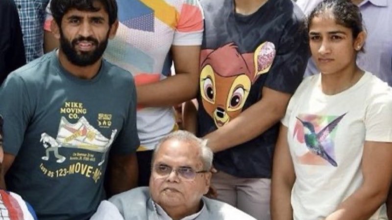 राजस्थान में बीजेपी वालों को घुसने लायक नहीं छोड़ूंगा, पहलवान बेटियों का बदला लेंगे..! '  सत्यपाल मालिक की केंद्र को ललकार 