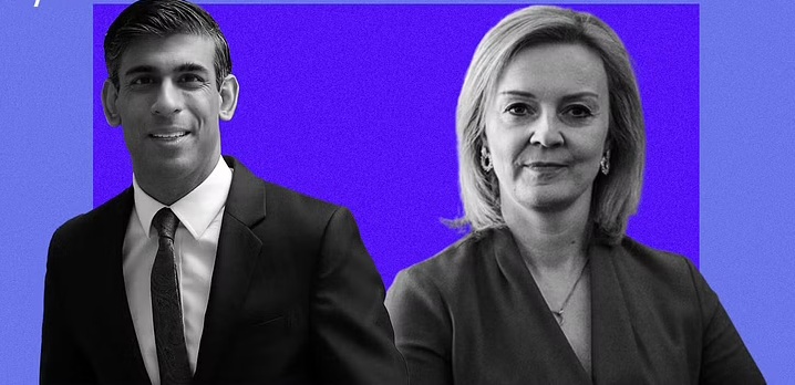 क्या ब्रिटेन के पीएम नहीं बन पाएंगे 'भारतीय' ऋषि सुनक..! सर्वे में लिज ट्रस ने बनाई बड़ी बढ़त