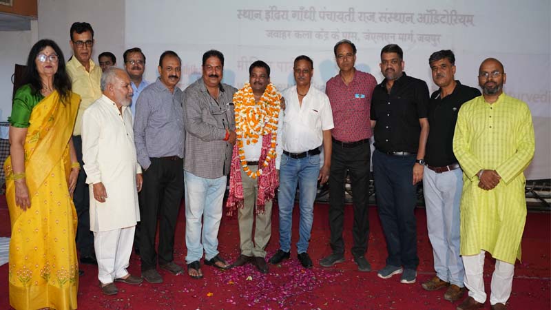 सुनील चतुर्वेदी श्री माथुर चतुर्वेदी युवा सभा जयपुर के निर्विरोध अध्यक्ष घोषित