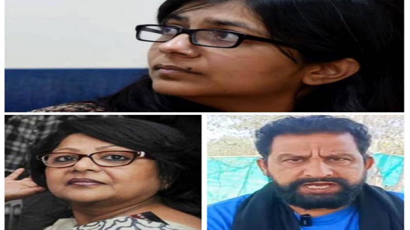 स्वाति मालीवाल के पूर्व पति नवीन ने की स्वाति के नार्को टेस्ट और  दिल्ली महिला आयोग पूर्व अध्यक्ष बरखा ने की इस्तीफे की मांग