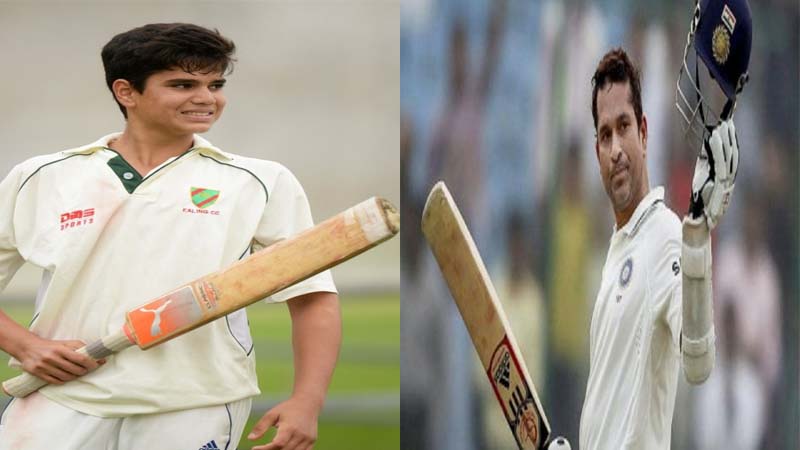 अपने डेब्यू रणजी ट्रॉफी मैच में सीनियर तेंदुलकर ने ठोकी थी गुजरात के खिलाफ सेंचुरी तो जूनियर ने ठोक दी राजस्थान के विरुद्ध..!