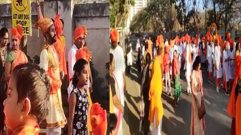 पूरे जोर-शोर और उल्लास के साथ मनायी गयी छत्रपति शिवाजी की 393वीं जयंती, वीर शिवाजी के शौर्य और पराक्रम को किया गया याद 