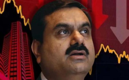 अडानी ग्रुप को झटका: अमेरिकी कोर्ट के वारंट के बाद शेयरों में भारी गिरावट
