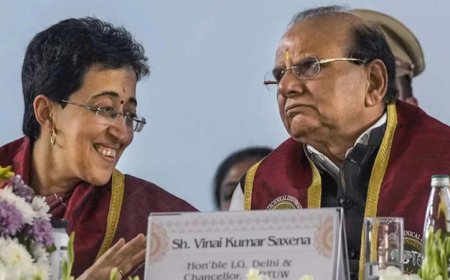 दिल्ली के उप राज्यपाल विजय सक्सेना ने दिल्ली सीएम आतिशी को उनकी पूर्ववर्ती केजरीवाल से 1000 गुना बेहतर बताया