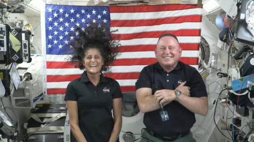 अंतरिक्ष में चुनौतियों का सामना कर रहे नासा के एस्ट्रोनॉट्स सुनीता विलियम्स और बुच विल्मोर