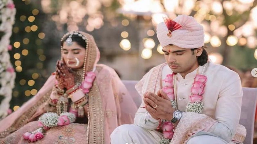 ओलंपियन नीरज चोपड़ा ने टेनिस खिलाड़ी हिमानी मोर के साथ रचाई शादी