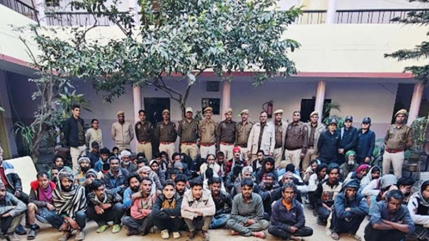 जयपुर पुलिस का अवैध प्रवासियों पर बड़ा अभियान, 500 लोग हिरासत में