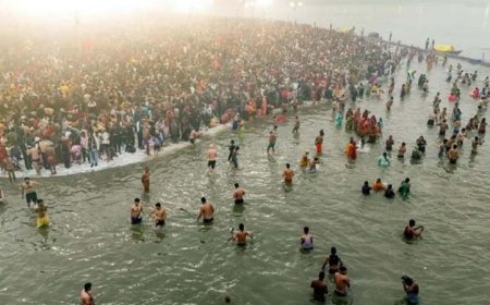 महाकुंभ में आस्था का प्रवाह: बसंत पंचमी पर लाखों श्रद्धालुओं ने लिया पवित्र स्नान