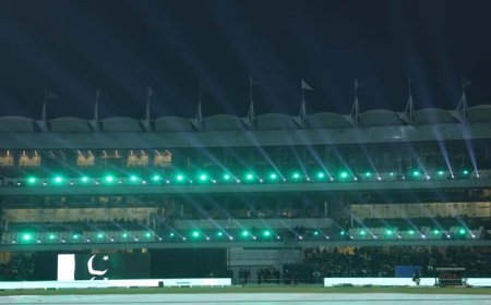 चैंपियंस ट्रॉफी: पाकिस्तान ने लाहौर स्टेडियम का नवीनीकरण किया