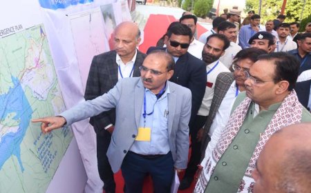 सीएम भजनलाल शर्मा ने किया सैडल बांध का निरीक्षण और कहा, आमजन को पर्याप्त जलापूर्ति के लिए राज्य सरकार प्रतिबद्ध, बारिश के पानी का अधिक से अधिक उपयोग हमारी प्रमुख प्राथमिकता