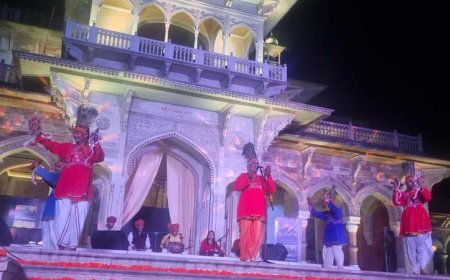 Jaipur: अल्बर्ट हॉल पर प्रदेश के लोक कलाकारों ने बांधा कल्चरल डायरीज में समां, शनिवार को सजेगी पद्मश्री गनी बंधुओं की सुर संध्या