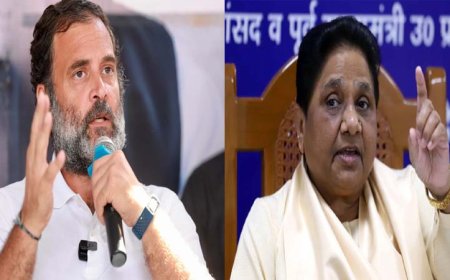 राहुल गांधी ने मायावती पर बीजेपी के खिलाफ गठबंधन ठुकराने का लगाया आरोप, बसपा प्रमुख ने कांग्रेस को बताया 'पाखंडी'