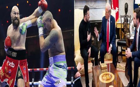 व्हाइट हाउस में ज़ेलेंस्की संग जुबानी जंग के बाद टायसन फ्यूरी ने ट्रंप को दिया आग उगलता सात शब्दों का संदेश