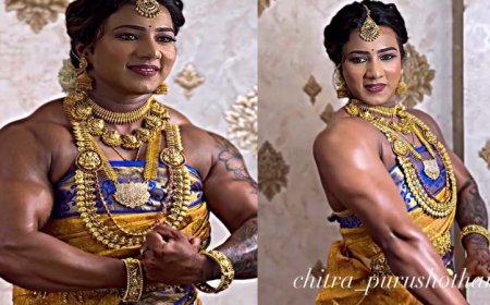 कर्नाटक की बॉडीबिल्डर दुल्हन का वेडिंग लुक वीडियो हुआ वायरल, 7 मिलियन से ज्यादा व्यूज