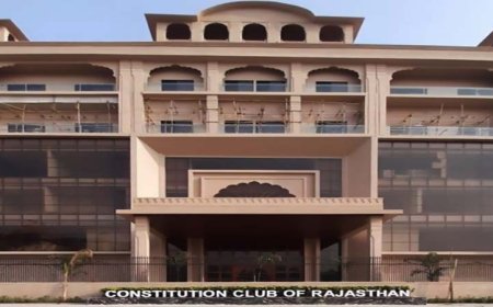 लोक सभा अध्‍यक्ष ओम बिरला और मुख्‍यमंत्री भजन लाल शर्मा  सनातन परम्‍परा और वैदिक रीति से  करेंगे कॉन्स्टीट्यूशन क्लब ऑफ राजस्थान का शुभारंभ