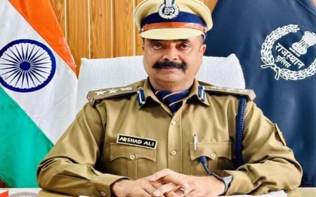 जयपुर: हनुमानगढ़ के एसपी अर्शद अली को कोर्ट परिसर में दो घंटे तक बैठने की मिली सज़ा