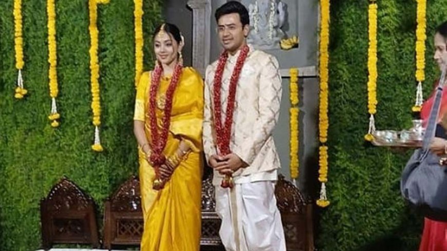 तेजस्वी सूर्या ने शिवाश्री स्कंदप्रसाद से रचाई शादी, भाजपा नेताओं ने दी शुभकामनाएं